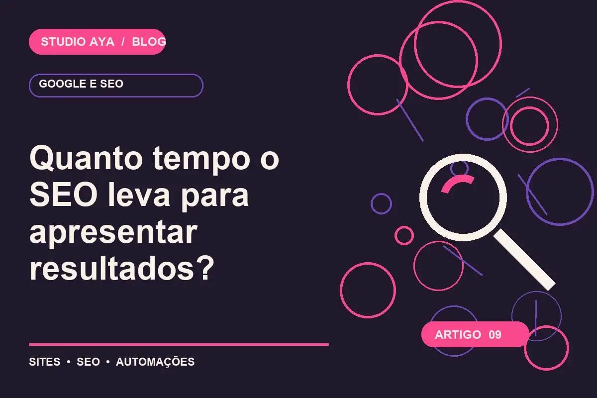 Quanto tempo o SEO leva para apresentar resultados?