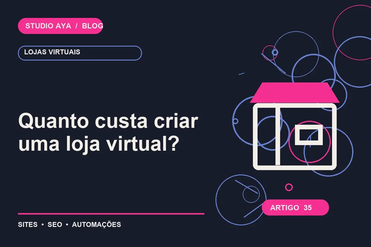 Quanto custa criar uma loja virtual?
